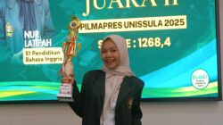 Mahasiswa Pendidikan Bahasa Inggris Unissula Berkompetisi di Pilmapres Tingkat Jateng
