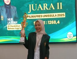 Mahasiswa Pendidikan Bahasa Inggris Unissula Berkompetisi di Pilmapres Tingkat Jateng