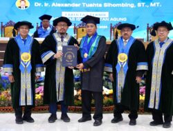 Ir Alexander Tuahta Sihombing ST MT Raih Gelar Doktor