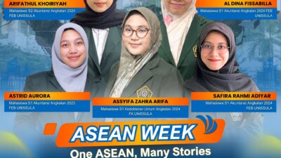 Lima Mahasiswa Unissula Jadi Delegasi ASEAN WEEK 2025 di Vietnam