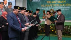 Pelantikan Pejabat Struktural Unissula, Rektor Tekankan Amanah dan Tanggung Jawab Kepemimpinan