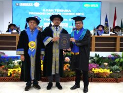 Yogi Oktopianto Torehkan Gelar Doktor Teknik dari PDTS Unissula