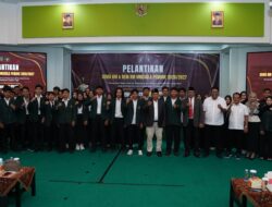 Rektor Kukuhkan Pengurus BEM dan Sema KM Unissula, Siap Jalankan Amanah